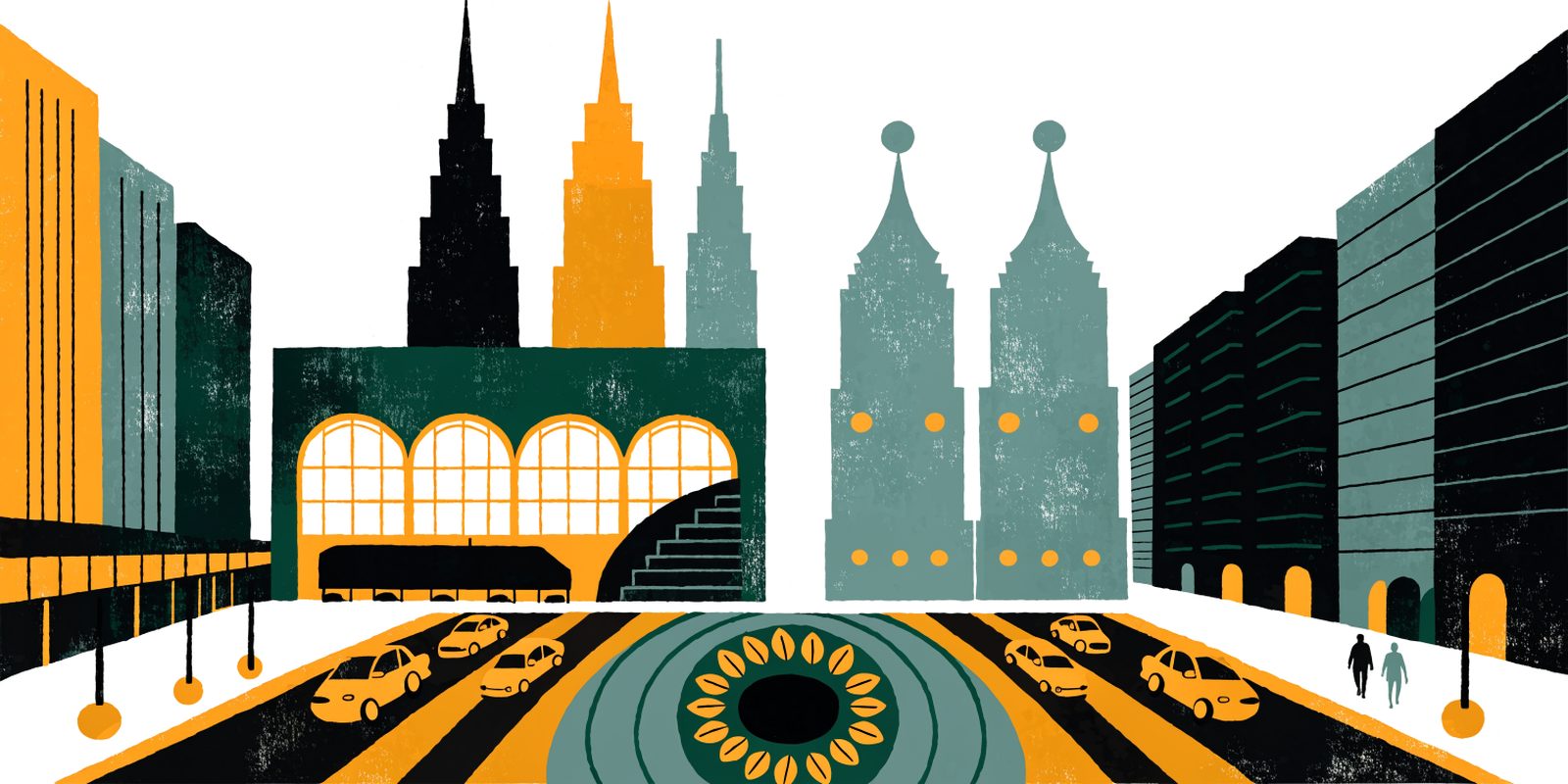 Illustration of Midtown: Chelsea and Gramercy to Midtown East and West