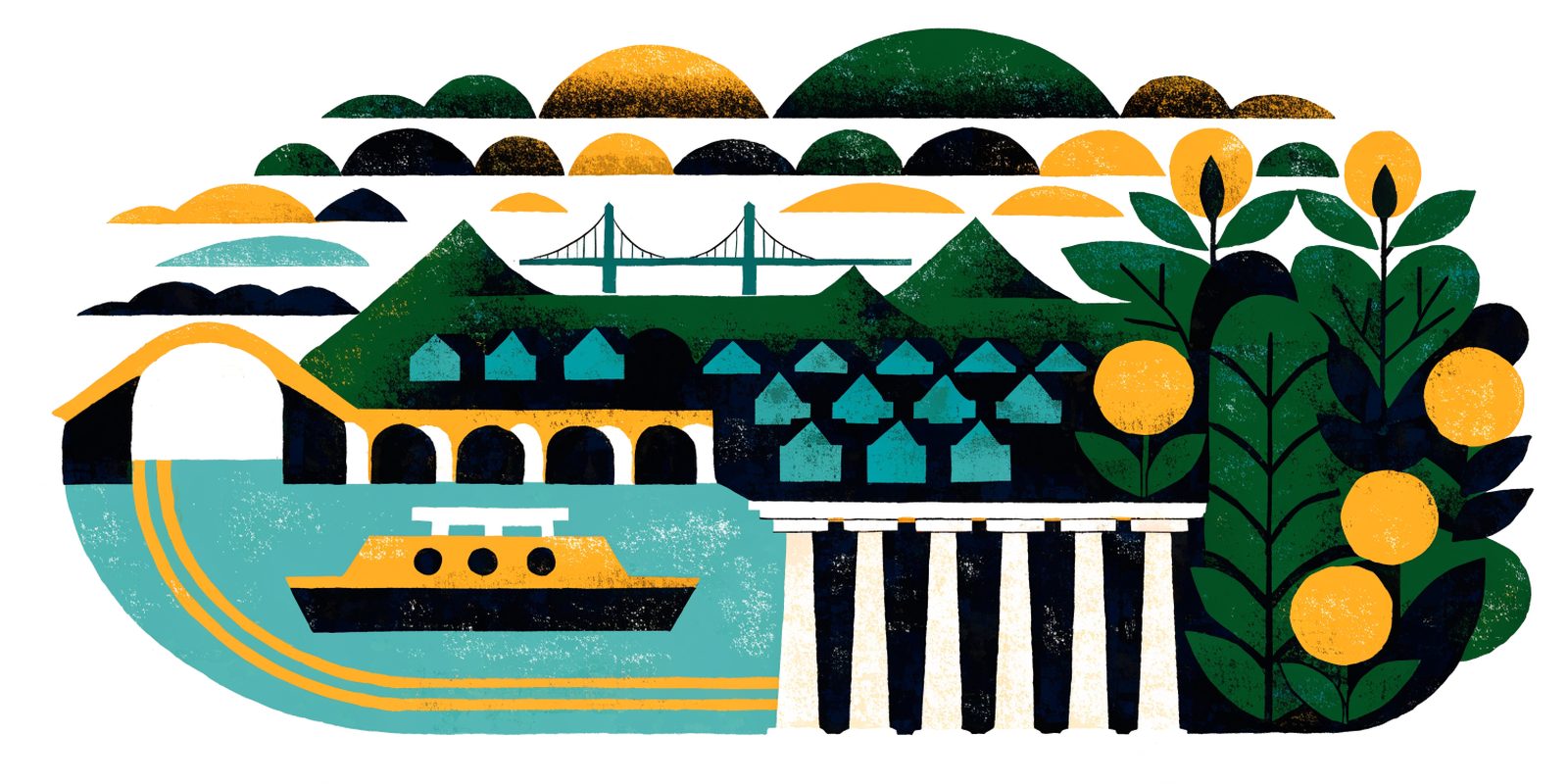 Illustration of Staten Island: The whole borough